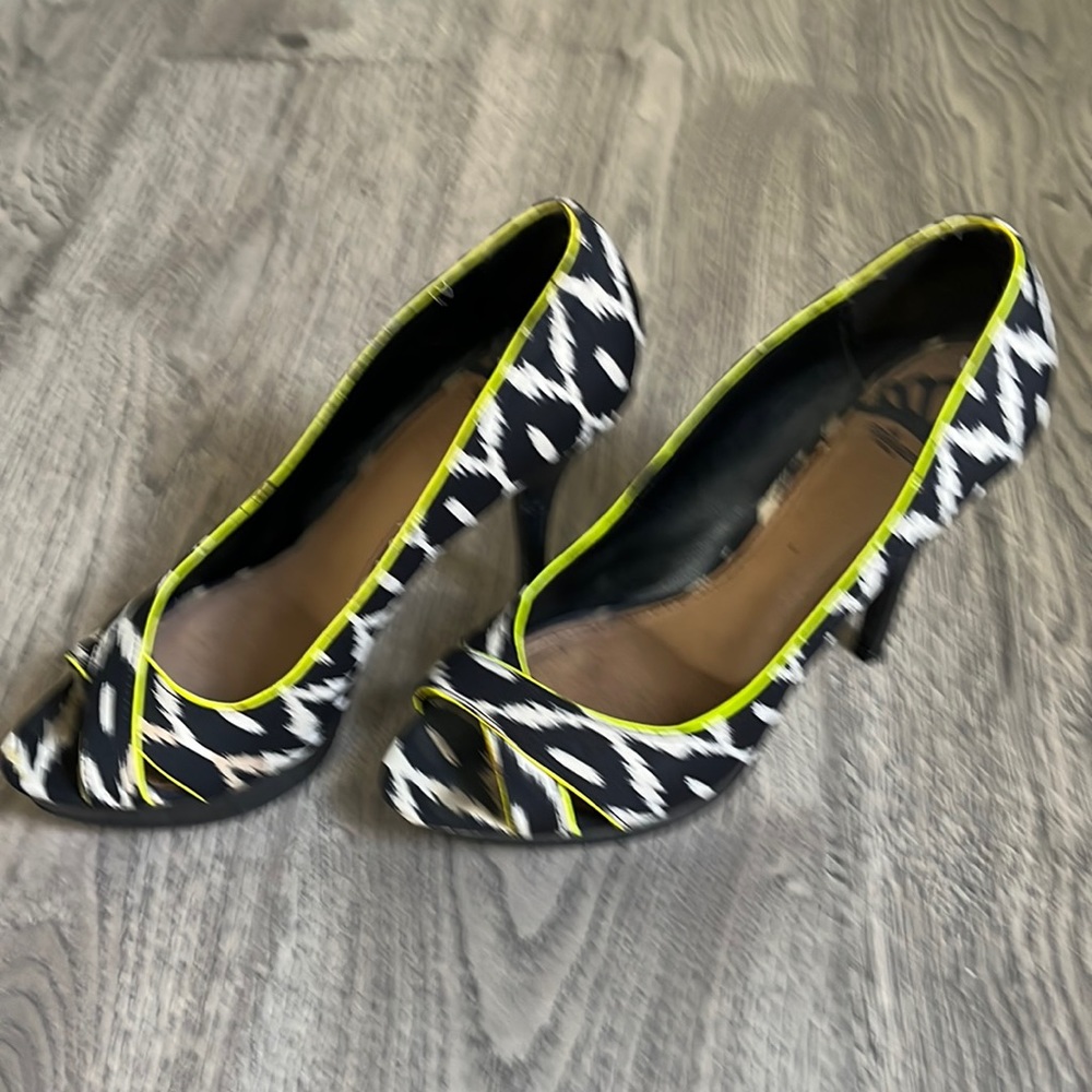 Open toe Fergalicious Heels